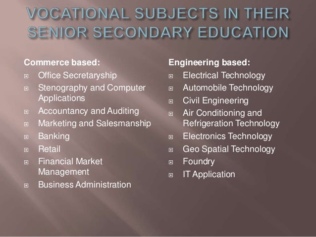 importance of vocational education wikipedia importance of vocational education pdf